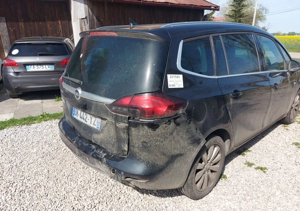 Opel Zafira cena 13900 przebieg: 282000, rok produkcji 2014 z Mielec małe 137